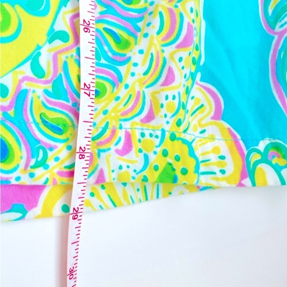 Lilly Pulitzer Shorely Blue Double Trouble Paisley Sarasota Tunic, S - Picture 12 of 12